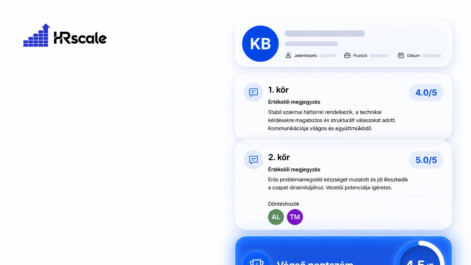 Második körös interjú — Kérdések és döntési szempontok